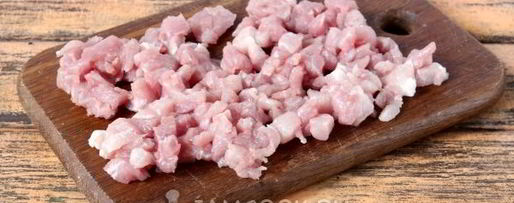 Шаг 4: шницеля рубленого из свинины