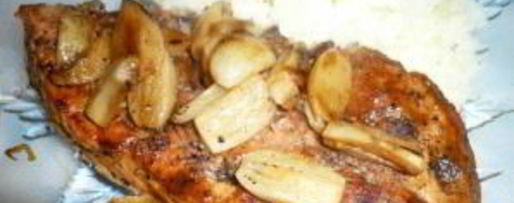 Шаг 6: шницеля с чесноком