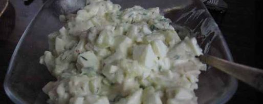 Шаг 22: шницелей куриных и печень с салатом