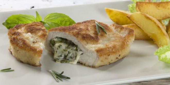 Рецепт шницелей с пряной начинкой