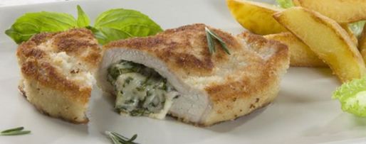 Шаг 2: шницелей с пряной начинкой