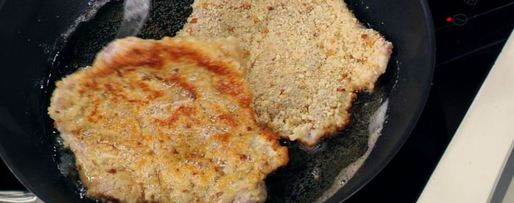 Шаг 1: свиного шницеля