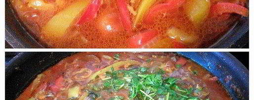 Шаг 1: свиных шницелей, запеченных в остром цыганском соусе