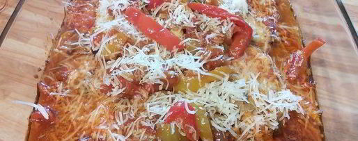 Шаг 4: свиных шницелей, запеченных в остром цыганском соусе