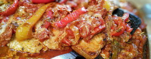 Шаг 5: свиных шницелей, запеченных в остром цыганском соусе