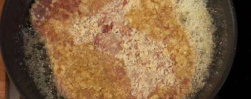 Шаг 3: венский шницель с жареным картофелем