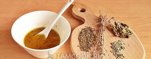 Шаг 7: маринада для стейка из свинины