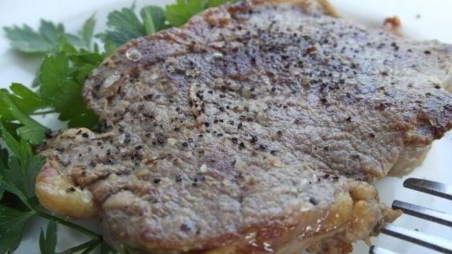 Рецепт Сочного стейка из говядины
