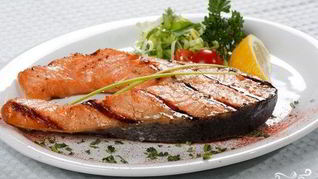 Рецепт Стейка из форели на углях