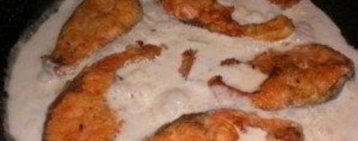 Шаг 6: стейка из горбуши на сковороде