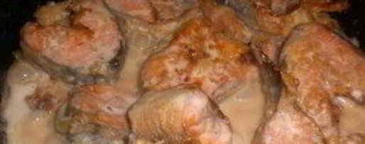 Шаг 7: стейка из горбуши на сковороде