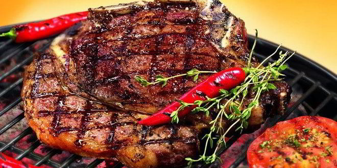 Рецепт стейка из говядины на гриле