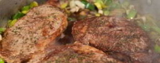 Шаг 7: стейка из говядины на сковороде