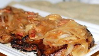 Рецепт Стейка из говяжьей печени