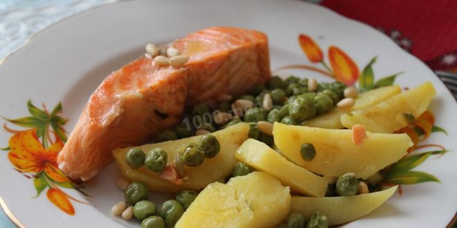 Рецепт стейка из семги на сковороде