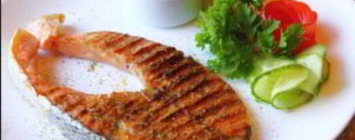 Шаг 2: стейка из семги в аэрогриле