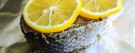 Шаг 2: стейка из семги в фольге