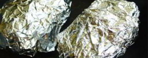 Шаг 3: стейка из семги в фольге