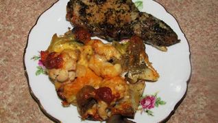 Рецепт Стейка из свинины в духовке