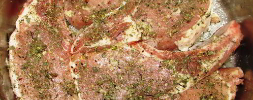 Шаг 2: стейка из свинины в духовке