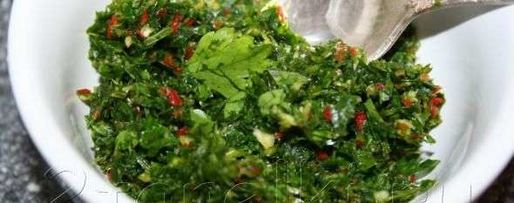 Шаг 8: стейка из тунца с острым зеленым соусом