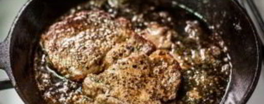 Шаг 3: стейка рибай на сковороде