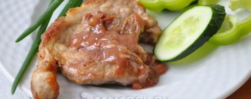 Шаг 9: стейка с соусом из красного вина