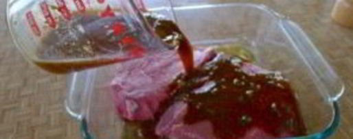 Шаг 4: стейка с цитрусами