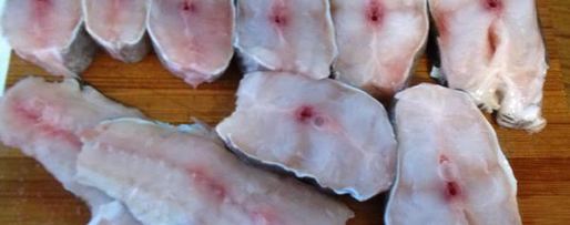 Шаг 1: стейков-гриля из зубатки под сливочным соусом