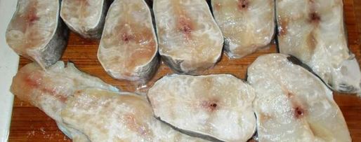 Шаг 2: стейков-гриля из зубатки под сливочным соусом