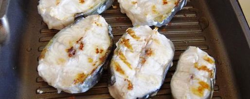 Шаг 4: стейков-гриля из зубатки под сливочным соусом