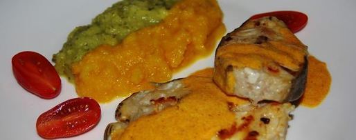 Шаг 8: стейков-гриля из зубатки под сливочным соусом