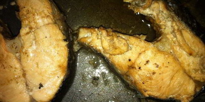 Рецепт стейков из красной рыбы