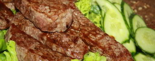 Шаг 3: стейков из мраморной говядины на сковороде-гриль