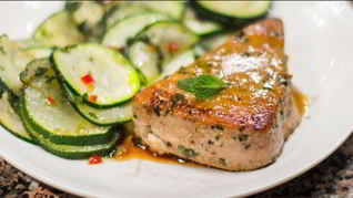 Рецепт Стейков из тунца по-маррокански