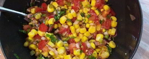 Шаг 1: стейков лосося с сальсой из кукурузы