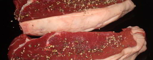 Шаг 14: стриплойна — стейка с зеленой фасолью