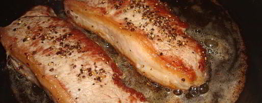 Шаг 15: стриплойна — стейка с зеленой фасолью