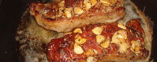 Шаг 19: стриплойна — стейка с зеленой фасолью