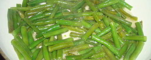 Шаг 6: стриплойна — стейка с зеленой фасолью