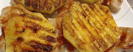 Шаг 5: свиного стейка-гриля с ананасом