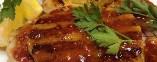 Шаг 7: свиного стейка-гриля с ананасом