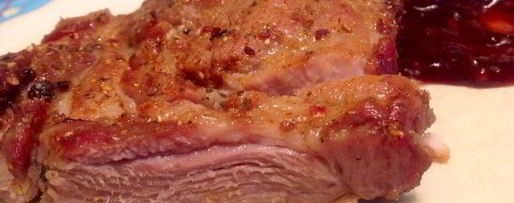 Шаг 1: свиного стейка на решетке