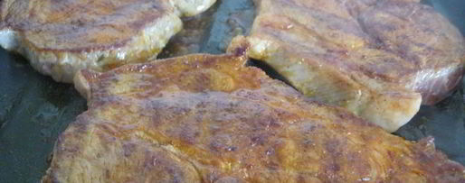 Шаг 2: свиного стейка