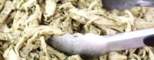 Шаг 4: супа с куриными грудками, ньокки и соусом песто