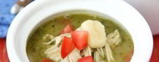 Шаг 6: супа с куриными грудками, ньокки и соусом песто