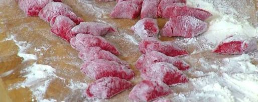 Шаг 5: свекольных ньокков