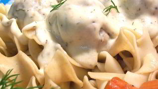 Рецепт Датских тефтелей в сметанной подливке