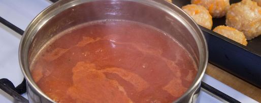 Шаг 10: диетических тефтелей из куриного фарша в духовке с подливкой