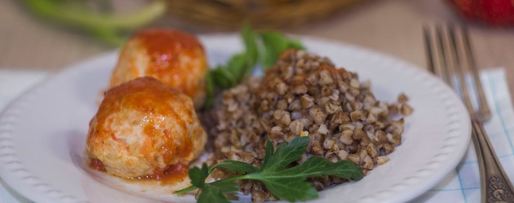 Шаг 12: диетических тефтелей из куриного фарша в духовке с подливкой